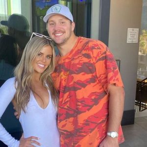 Josh Allen and Brittany Williams