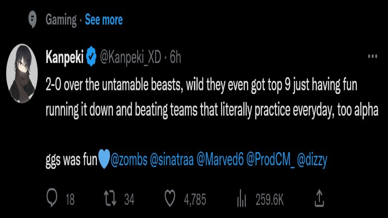 Valorant News: Sinatraa's Team Gets Eliminated from The LCQ while The Nation falls to Lower Brackets