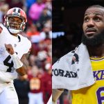 Deshaun Watson and LeBron James