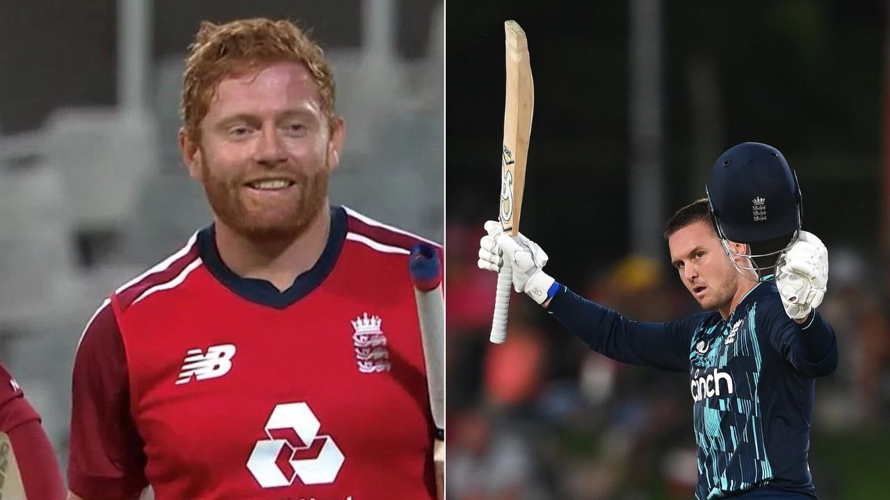 "Yes partner!!!": Jonny Bairstow jumps for joy as Jason Roy scores 11th ODI century vs South Africa at Mangaung Oval