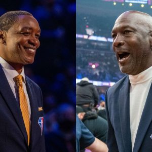 “We got 53 Cents for every Dollar”: Former Knicks GM, Isiah Thomas Appreciated Michael Jordan for Bringing The NBA Business