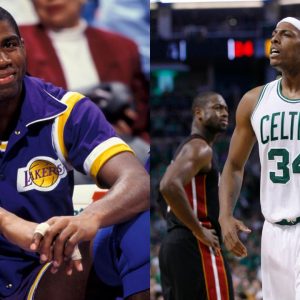 “Magic Johnson Pulled Up To UCLA With Old Dudes”: Paul Pierce Reveals Lakers Legend’s Devious Tactics To Beat Him In Pick-Up