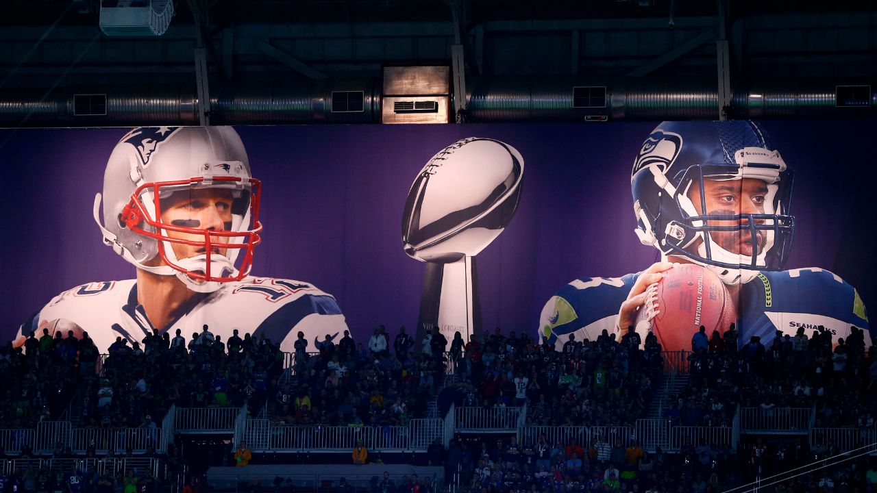 Tom Brady and Russell Wilson