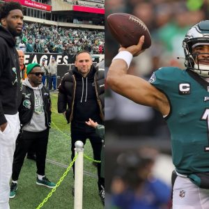 “My Son, Kevin Hart, And I Watched Eagles Win”: Joel Embiid Hilariously Trolls Comedian As 49ers Succumb To Philly’s D-Line