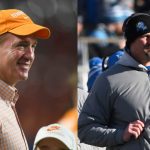 Peyton Manning and Dan Campbell