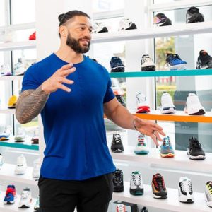 Roman Reigns shoe collection