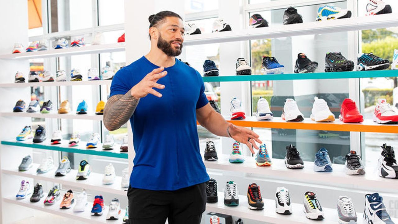 Roman Reigns shoe collection