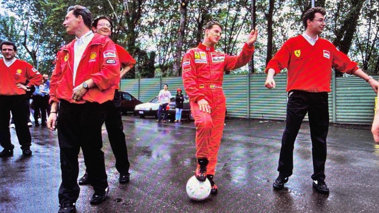 Michael Schumacher was once left perplexed after an unexpected chat about Indian football