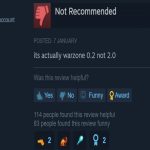 Warzone 2 Gets a 'Mostly Negative Reviews' Tag on Steam; Player Base on the Decline