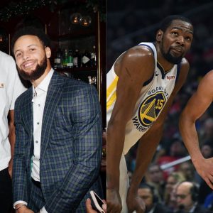 Stephen Curry Reunited With Kevin Durant At Star-Studded Party and Toasted with Michael Jordan's Tequila