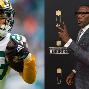 Jaire Alexander and Shannon Sharpe