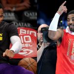 "I knew greatness would be out here early": Kyrie Irving Praises Lakers' Russell Westbrook Who Showed Up for the Shootaround Before Others