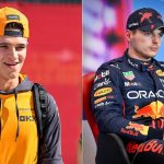 Watch: Lando Norris reacting to Max Verstappen crashing at 200 mph in Baku