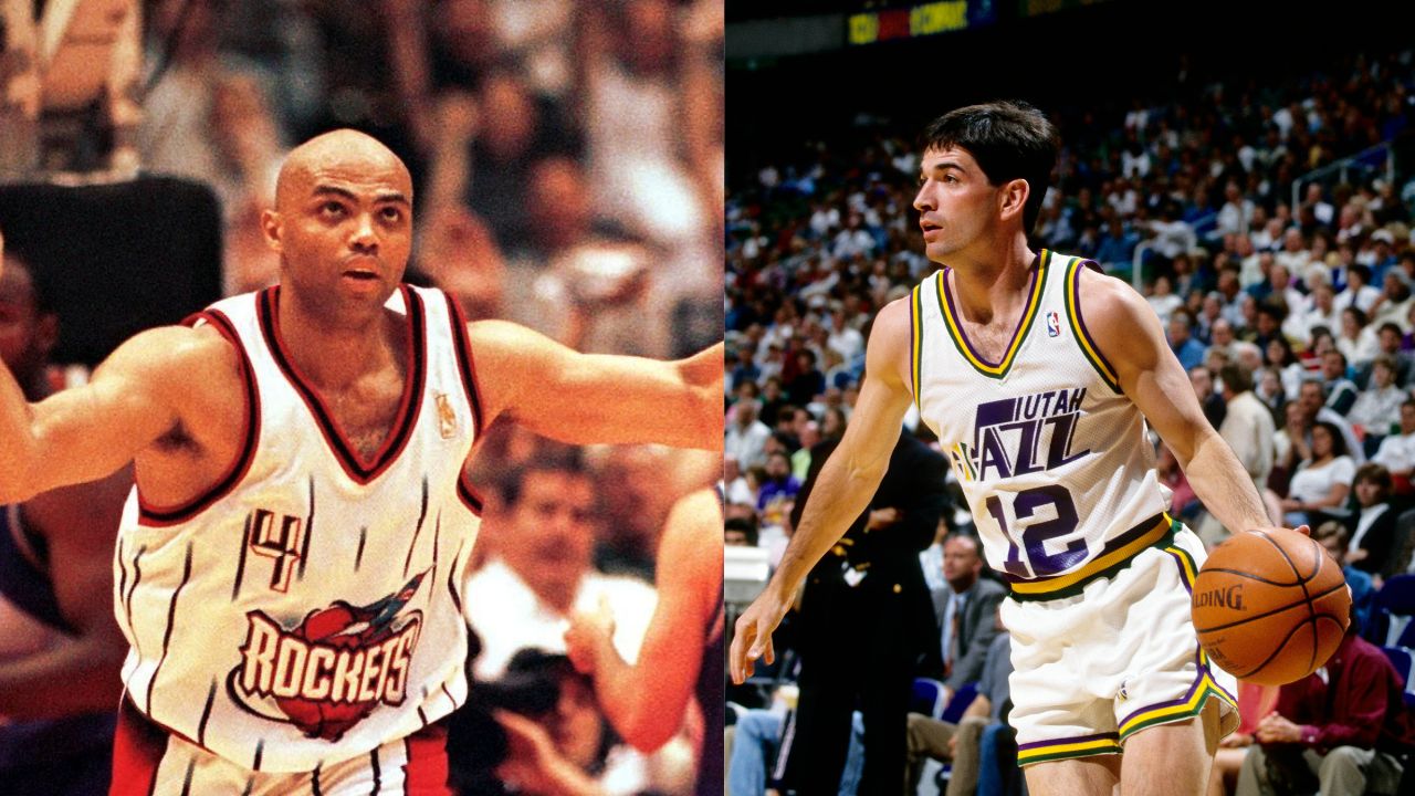 Jazz Legend John Stockton Tried Recruiting Charles Barkley As a 'Last Hurrah' for an NBA Championship