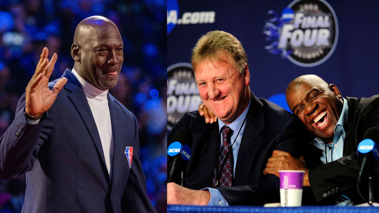“Larry Bird didn’t take of his top yet”: Michael Jordan Was Once in Awe of Celtics Legend Taking Over a 3-point Contest in Warm-up Gears