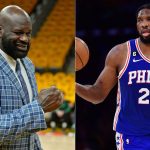 “If Joel Embiid don’t get 50, I’m getting baby hairs”: Shaquille O’Neal Loses Bet Over Sixers’ Star After 28-Point Half