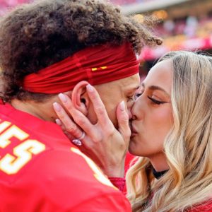 Patrick Mahomes and Brittany Mahomes