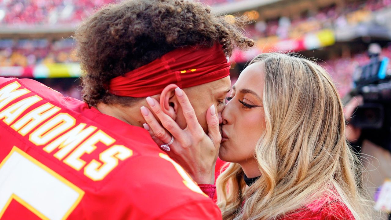 Patrick Mahomes and Brittany Mahomes