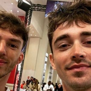 Charles Leclerc & Pierre Gasly Highjack NBA’s Social Media Handle Before Posing With Tony Parker & Joakim Noah