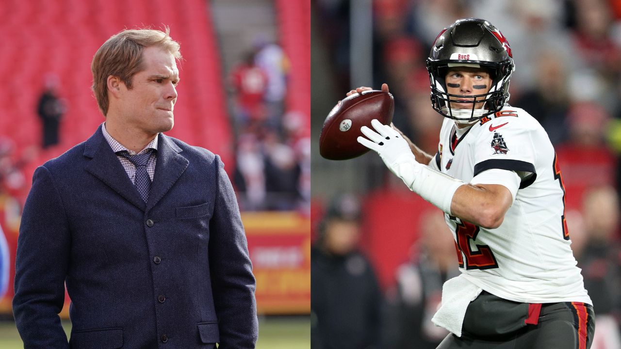 Greg Olsen and Tom Brady