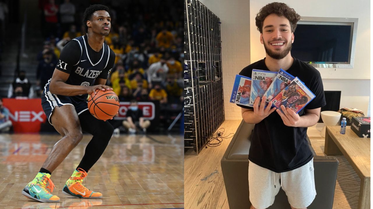 Bronny James, Who Shut Down Corinna Kopf’s Advances, Once Introduced Adin Ross to His Father LeBron James