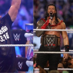 Roman Reigns Steve Austin