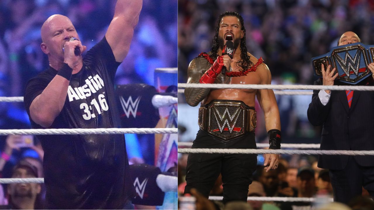 Roman Reigns Steve Austin