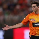 Why is Jhye Richardson not playing today's BBL 12 match between Perth Scorchers and Brisbane Heat at the Optus Stadium?