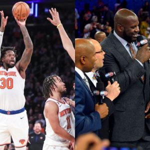 “Knicks have been irrelevant since Patrick Ewing left”: Charles Barkley & Shaquille O'Neal Believe New York Team is High on Expectations and Short on Talent
