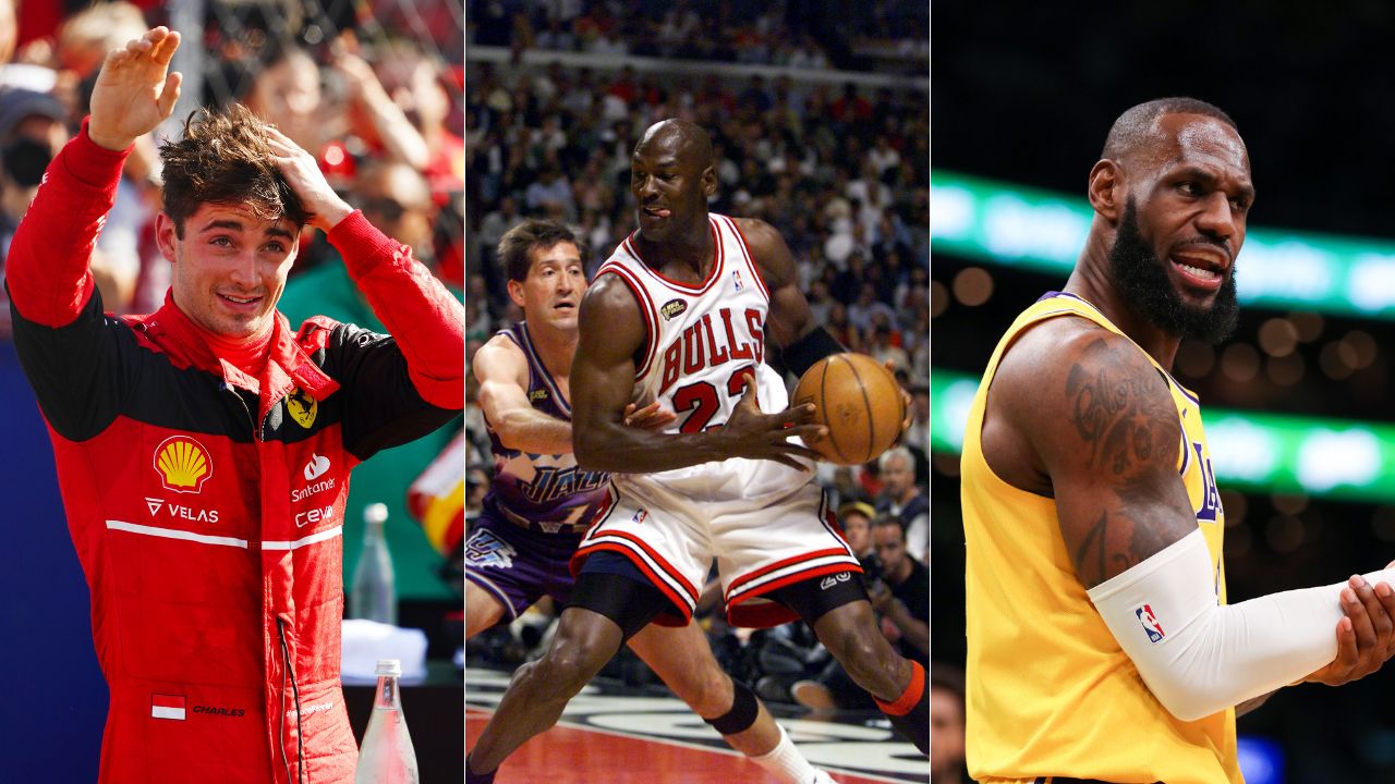 Charles Leclerc Makes His Verdict on Intense Michael Jordan Vs LeBron James GOAT Debate