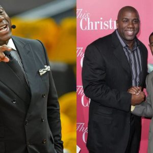Watch: Magic Johnson Gets Punk'd After Son Andre Johnson's 'Booty Call' Destroys Lakers Legend's Car