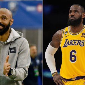 “I see LeBron James’ cleverness and not athleticism”: Arsenal Legend Thierry Henry Cites the King’s Mentality as Reason for Greatness