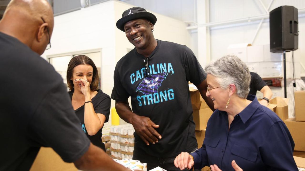 Charlotte Hornets Owner Michael Jordan Once Packed Thousands of Boxes of Food for Hurricane Florence Victims and Donated $2 Million  