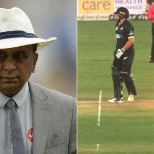 "That's not cricket": Sunil Gavaskar rebukes Ishan Kishan for Tom Latham hit wicket appeal despite dislodging a bail on purpose