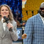 WATCH: Shaquille O'Neal Forces Kristen Ledlow to Use His New 'Dark' Nickname
