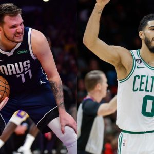 "Is Luka Doncic a Ball Hog?!": Jayson Tatum Shockingly Dribbles the Ball Over 300 Times Less Per Game Than Mavericks Star