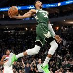 Giannis Antetokounmpo Logged his Career-High 55 Points in $120 "Previous Gen" Nike Sneakers