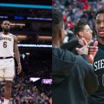 "Bronny James is COLD!": LeBron James Hypes Up His Son After Monster 22 Point Performance