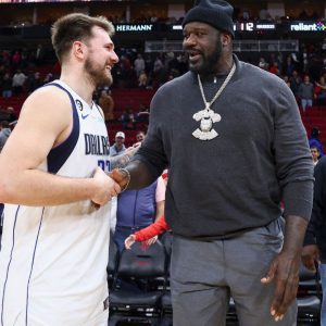 "Luka Doncic I Don't Consider You a Scorer!": Shaquille O'Neal Showered 6ft 7" Mavericks Star With Praise Ahead of Celtics Matchup