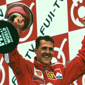 After beating Mika Hakkinen by 1.8s, Michael Schumacher described this race as the greatest race he had driven in