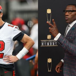 Tom Brady and Shannon Sharpe