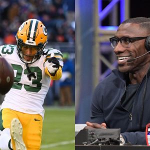 Jaire Alexander and Shannon Sharpe