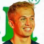 Nov 5, 2022; Las Vegas, Nevada, USA; Williams Racing driver Alex Albon during the Formula One Las Vegas Grand Prix Launch Party at Las Vegas Strip. Mandatory Credit: Ray Acevedo-USA TODAY Sports