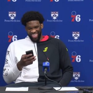 Joel "Troel" Embiid's Response to Kevin Durant on Twitter While Doing his Press Conference Is Absolutely Savage