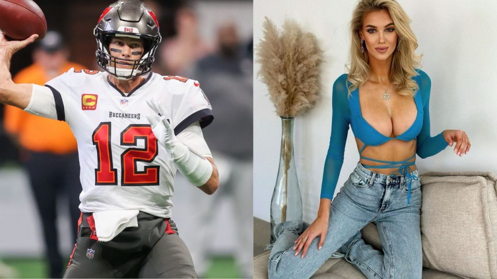 Tom Brady and Veronika Rajek