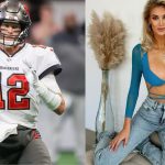 Tom Brady and Veronika Rajek