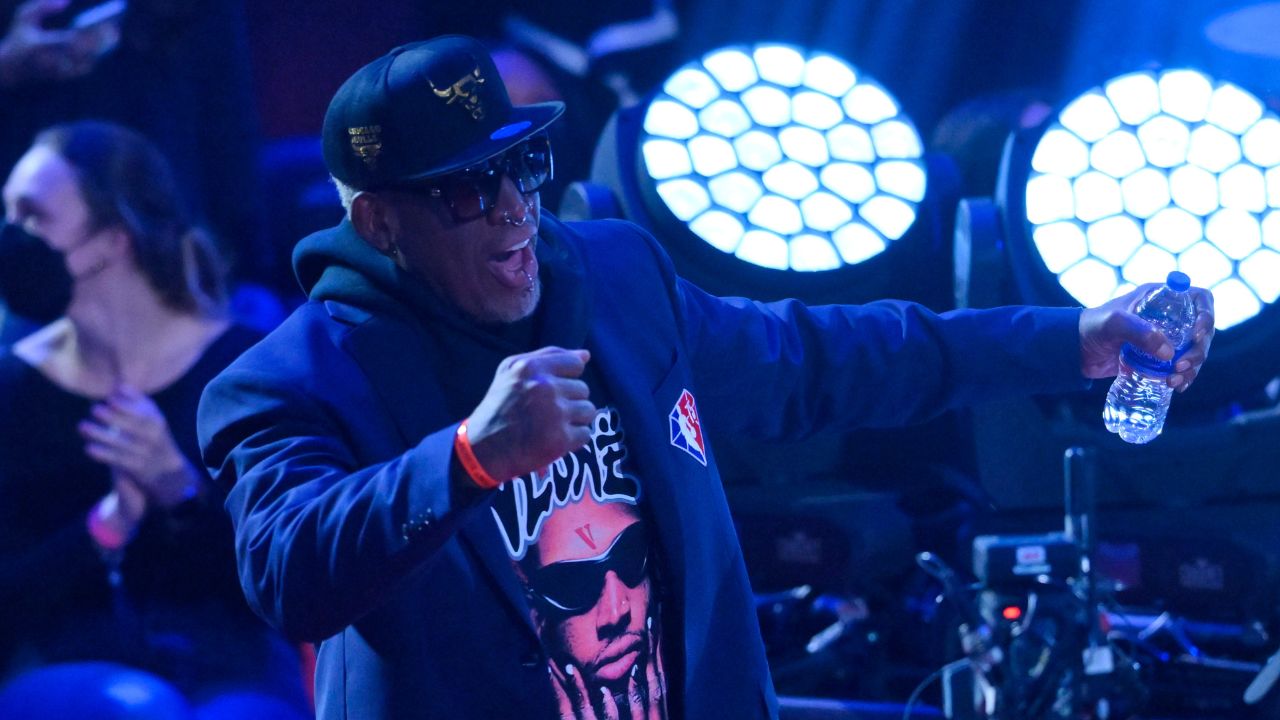 Dennis Rodman Once Dropped $100,000 On An Item With His Own Flaming Head On It