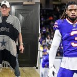 Skip Bayless and Damar Hamlin