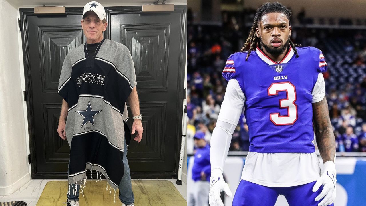 Skip Bayless and Damar Hamlin