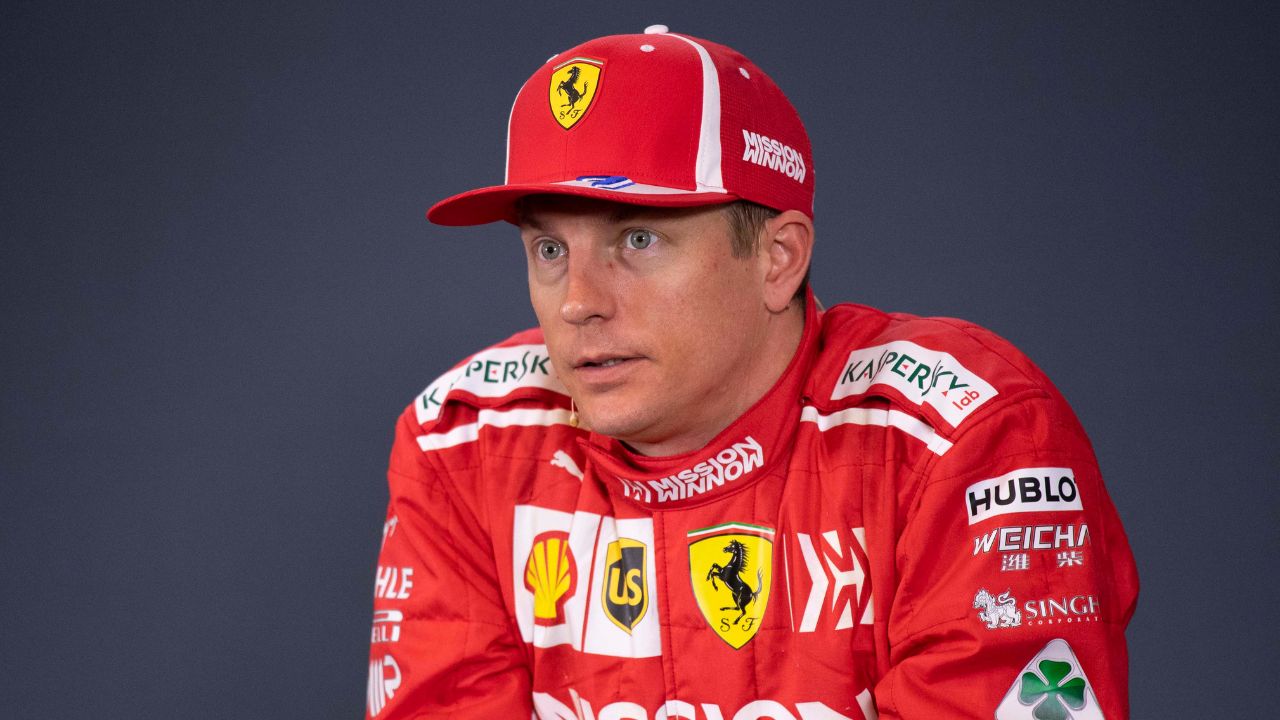 Kimi Raikkonen once had an accident that permanently damaged his voice